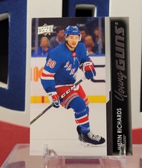 Justin Richards 2021-22 - Young Guns Rookie #480 Series 2 Upper Deck